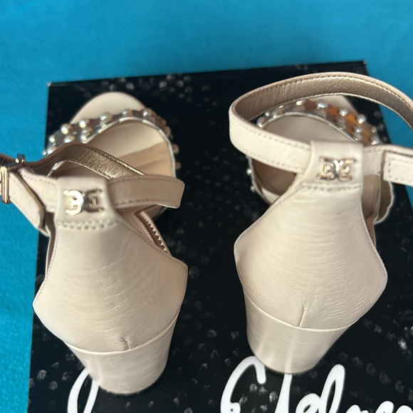 Sam Edelman Yaria LT Gold/ivory  size 8 - Picture 6 of 12